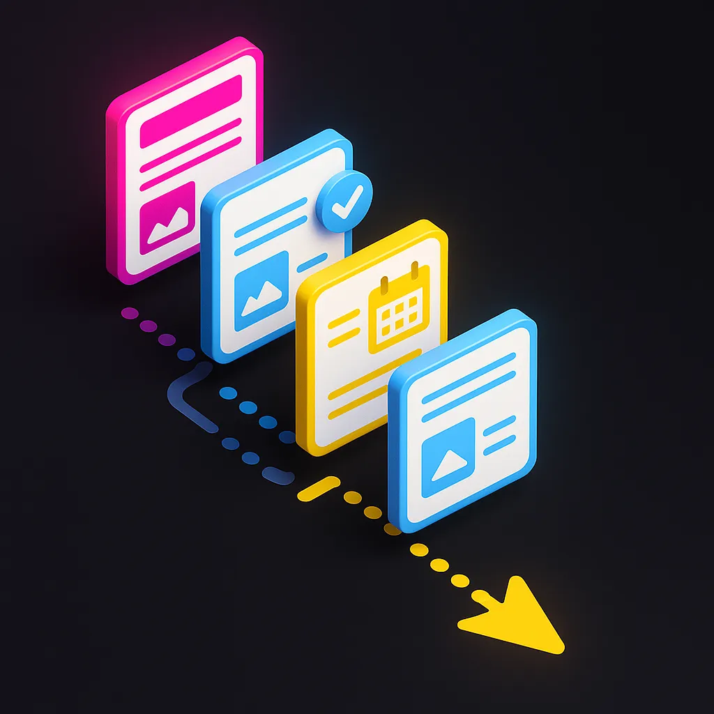 Daily Social Media Post Preview Daily post content preview