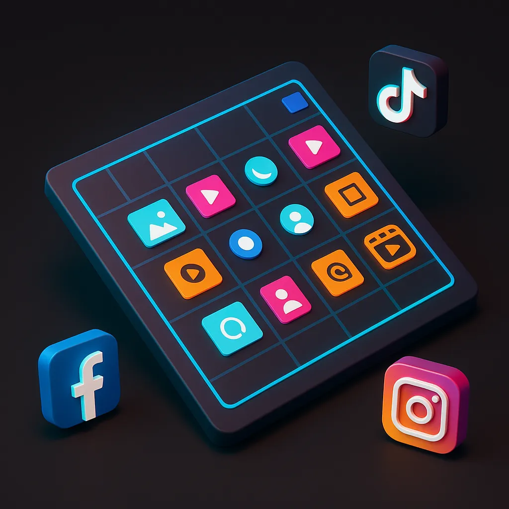 Start daily social media posting service for your brand