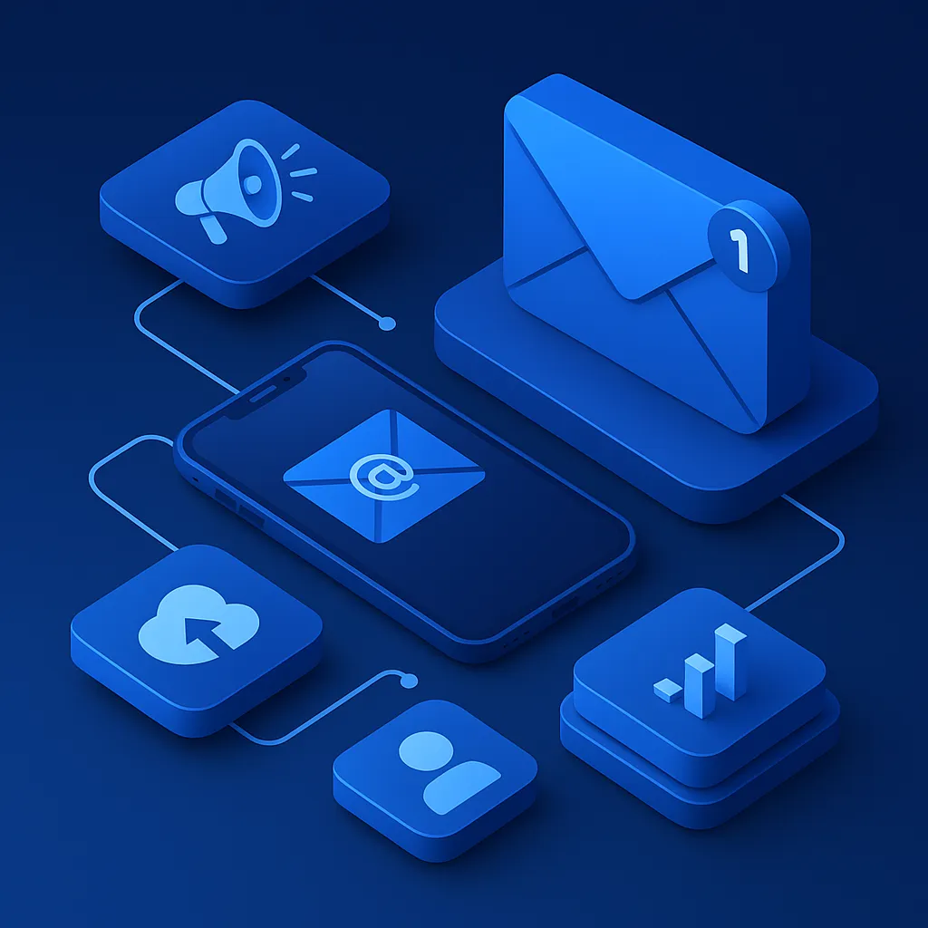 Email analytics dashboard