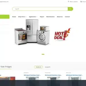 Shop Appliances store expert shopify consulting services Design