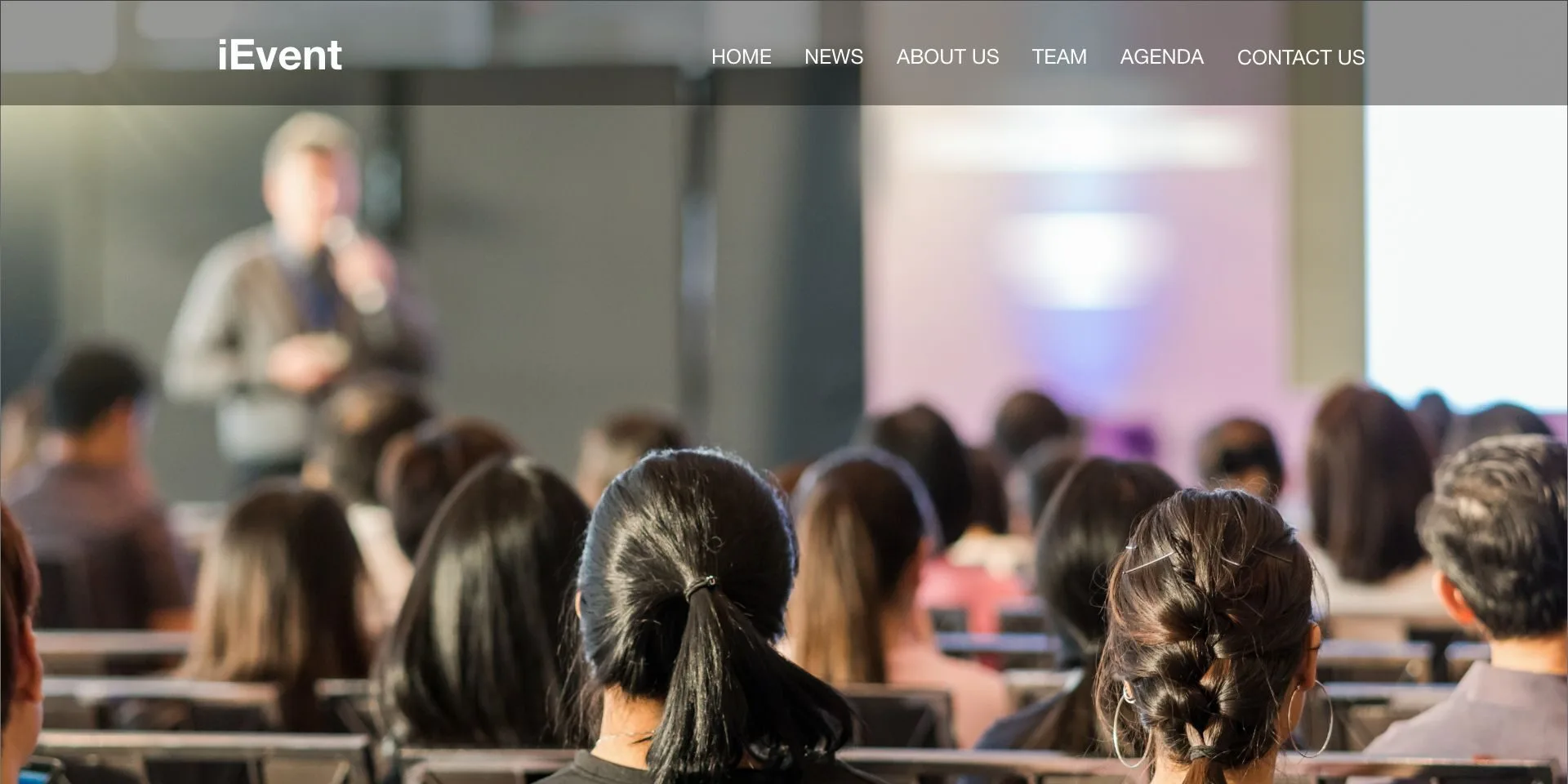 Conference Event Website Design