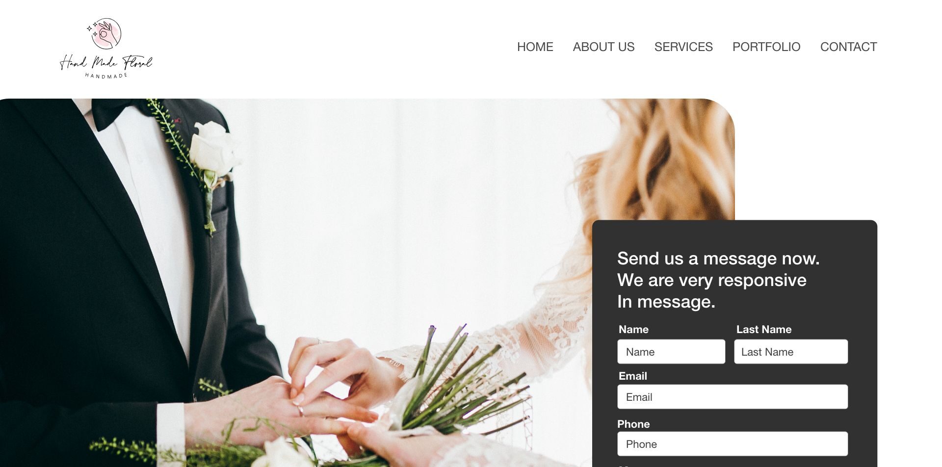 Wedding Day Website Design