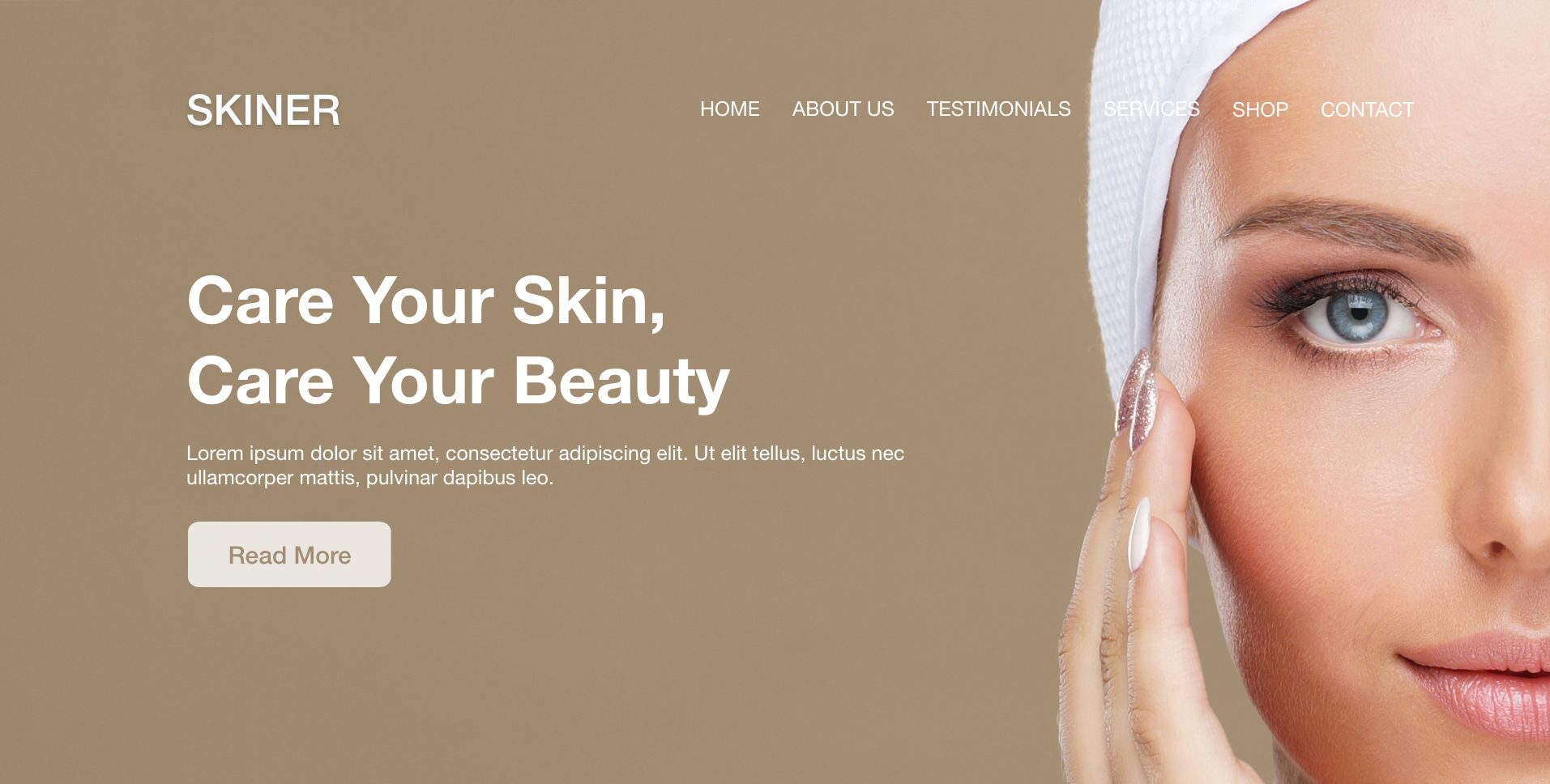 Beauty & Cosmetics Website Design