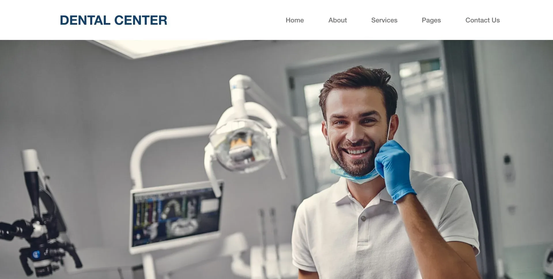 Dental Center Website Design