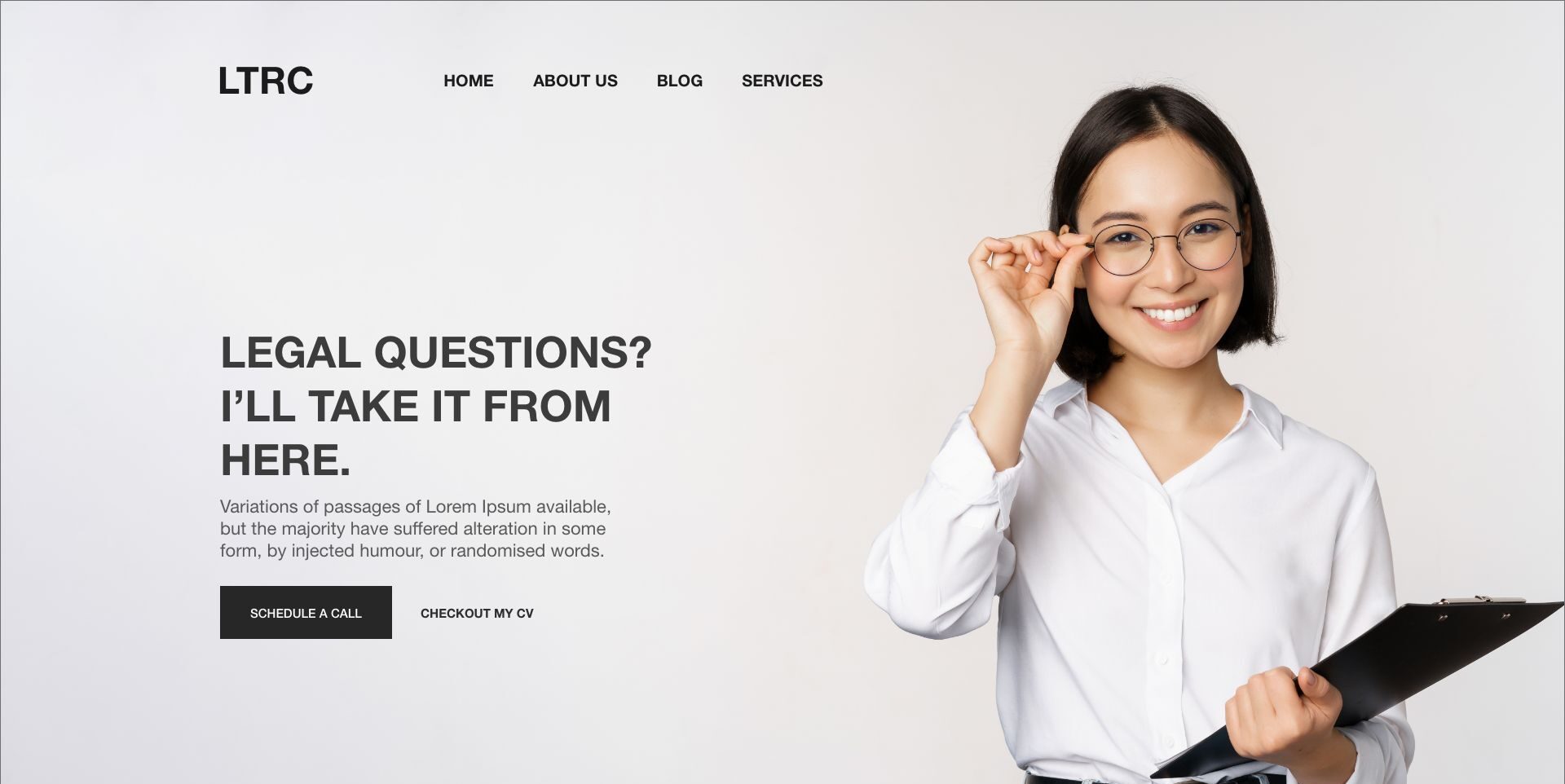 Legal Services Website Design