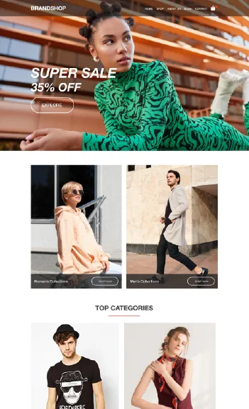 women's and men's clothing store Shopify expert